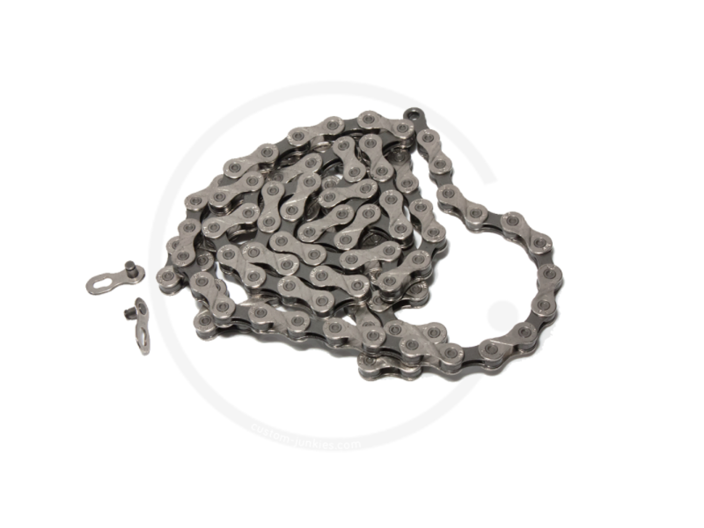 Řetěz KMC X9,  9 kol ,stříbrno-šedý