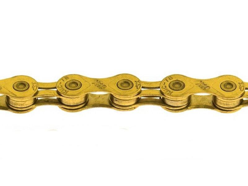 Řetěz KMC X9 L 9 kol ,zlatý