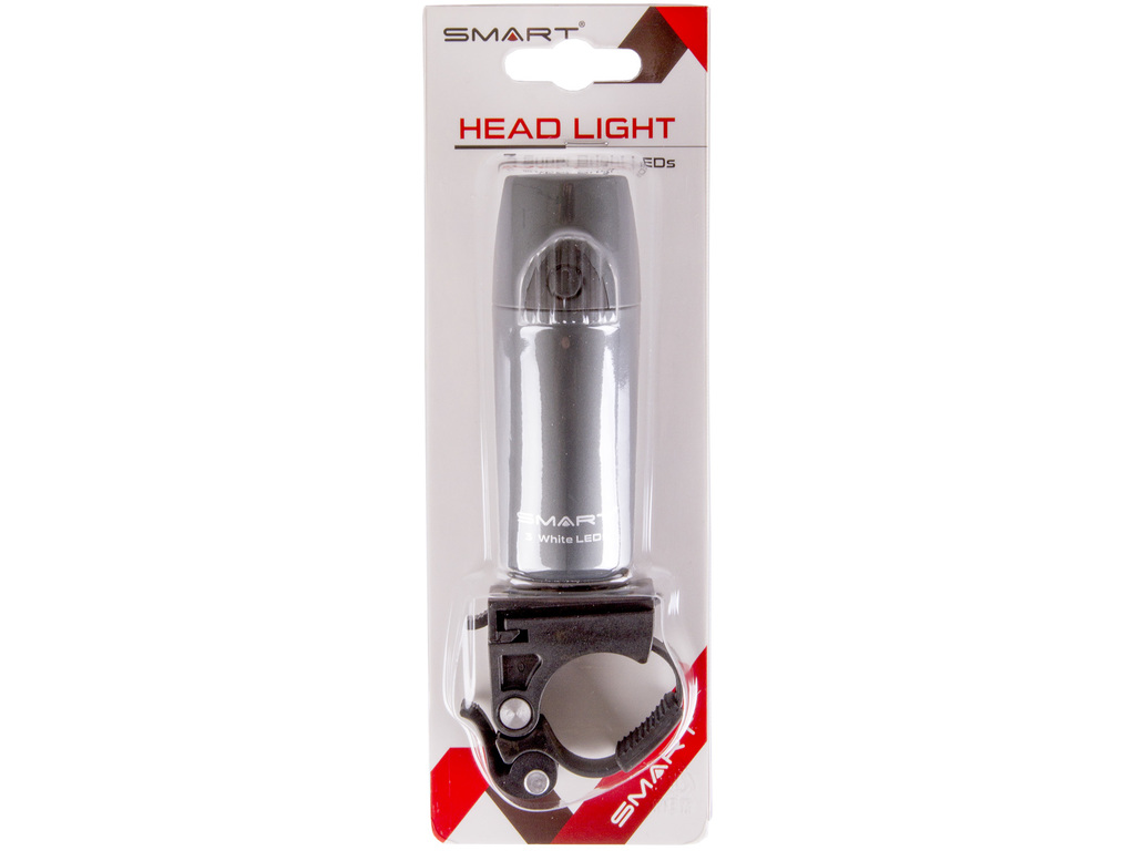 Světlo přední SMART POLARIS 183-3E-LINE 3 ultrasvítivé LED diody včetně baterií