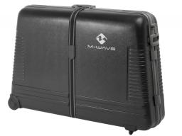 Přepravní kufr na kolo M-Wave plastový s kolečky