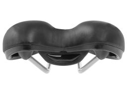 Sportovní sedlo M-Wave - Comp VI  s dírou ,černé